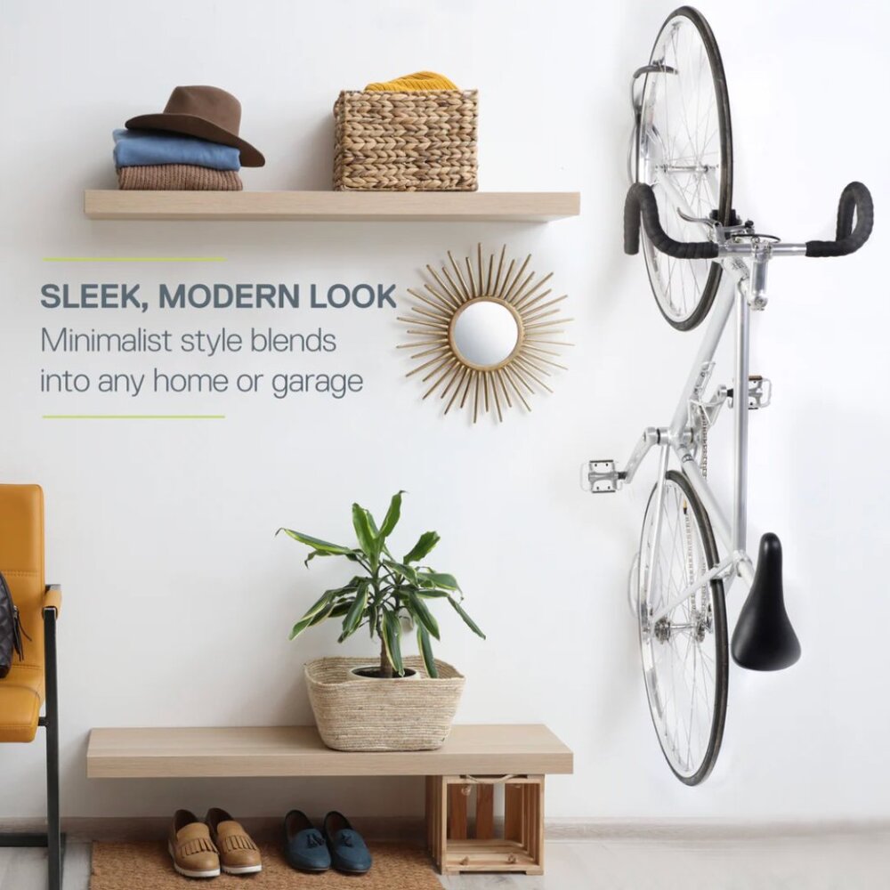 Delta Small Apartment Matte Black Bike Rack NEW - Picture 2 of 12